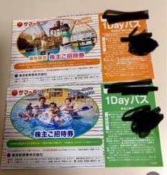 東京サマーランド　優待券のサムネイル
