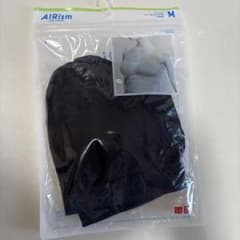 UNIQLO AIRism シームレスブラ Mサイズ 黒のサムネイル