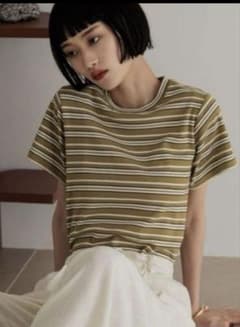 LOWRYS FARM ボーダー 半袖 Tシャツのサムネイル