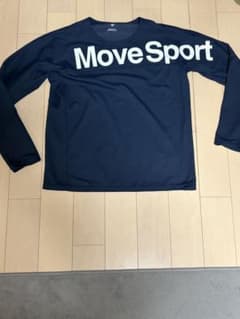 DESCENTE Move Sport 長袖シャツ ネイビー Mのサムネイル