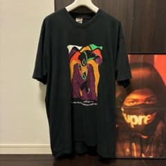 アートグラフィック プリントTシャツ ブラック 古着のサムネイル