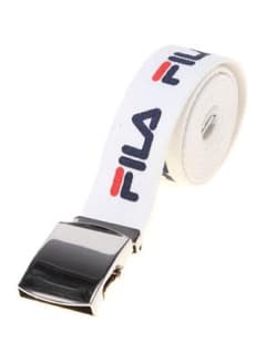 FILA ロゴ ガチャベルト ホワイトのサムネイル