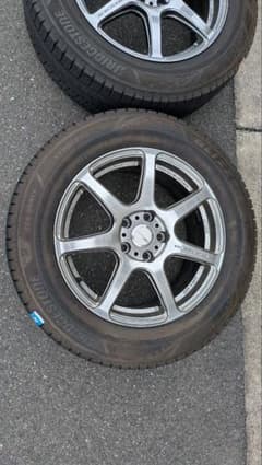 ワークT7R ブリザックVRX3 ホイールセット 225/60R17 ワークT7R ブリザックVRX3 ホイールセット 225/60R17 - メルカリ