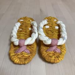 ハンドメイド ルームシューズ3足セットのサムネイル