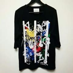 美品！KINGLYMASK 7分袖カットソー　キングリーマスク　KMKのサムネイル
