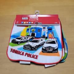 【新品未使用】トミカ ハンカチ プチタオル おしぼりのサムネイル