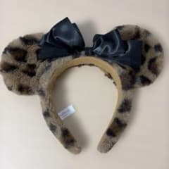 ⭐︎超美品⭐︎ 東京ディズニーリゾート ヒョウ柄カチューシャのサムネイル