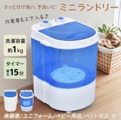 ミニランドリー 洗濯機 約1kgのサムネイル