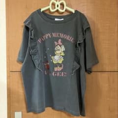 Avail Disney 미니 프릴 T 셔츠 농회 M