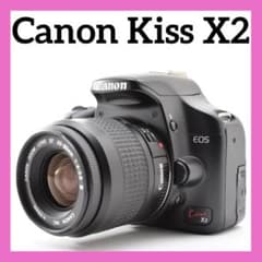 一眼レフデビューに✨Canon Kiss X2✨シングルレンズ✨スマホ転送