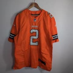 2010s Nike NFL ブラウンズ #2 マンジール ゲームシャツのサムネイル