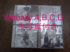 乃木坂46 29th Actually typeA,B,C,D 生写真付きのサムネイル