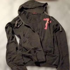 HYSTERIC GLAMOUR GOODBYE パーカー ブラックのサムネイル