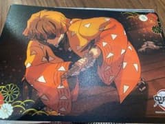 鬼滅の刃　ローソン　下敷き　善逸のサムネイル