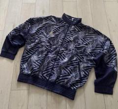 umbro 90s トラックジャケット　総柄　ドリルトップ ビンテージ umbro 90s トラックジャケット 総柄 ドリルトップ
