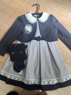 フォーマルドレスセット120 入学式のサムネイル