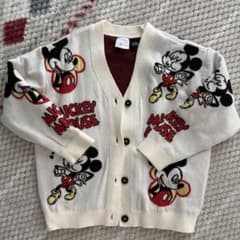 ZARA ザラ ミッキーマウス カーディガン 4-5歳 110サイズ - メルカリ