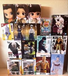 人気アニメ ジャンプ系アニメ 最新プライズフィギュア 16点セット