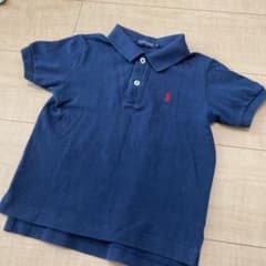ラルフローレン　ポロシャツ  キッズ　ネイビー　90のサムネイル