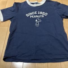 UNIQLO UT PEANUTS Tシャツ ネイビーのサムネイル