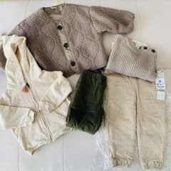未使用品  90cm～95cm こども服  まとめ売り 5点のサムネイル