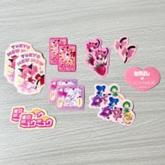 東京ミュウミュウ フレークシール アミーボ どうぶつの森 サンリオ ステッカー
