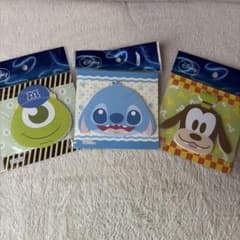 ディズニー キャラクター ダイカットメモ 3種セットのサムネイル