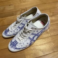 オニズカタイガー　限定品　25.5センチ　白スニーカーのサムネイル