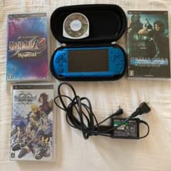 PSP-3000本体、ケース、メモリースティック、ソフトのセットのサムネイル