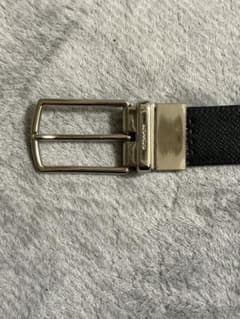 DAIさん専用。 COACH ブラック ダブルバックル ベルトのサムネイル