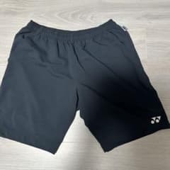 1*ブ様 YONEX バドミントンウェア ハーフパンツ ブラック Lのサムネイル