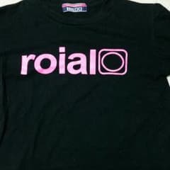 roialピンク×ブラックTシャツ《激安》のサムネイル