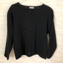 【美品】黒のニットカーディガンのサムネイル