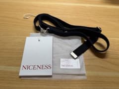NICENESS PAYN ベルト　ブラック NICENESS PAYN ベルト ブラック - メルカリ