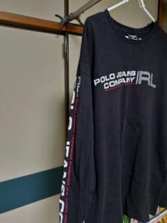 ９０sラルフロレンプリント長袖tシャツ９０年オ−ルドPoloのサムネイル
