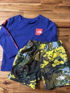 ☆美品！ノースフェイス80cm上下服☆のサムネイル