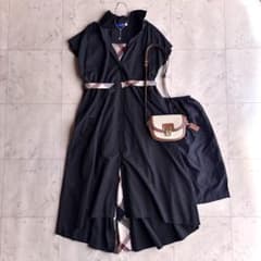 美品 ブルーレーベルクレストブリッジ フレンチスリーブシャツ