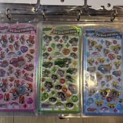 パワーパフガールズ　うるちゅるポップシール　バブルス　ブロッサム　バターカップのサムネイル