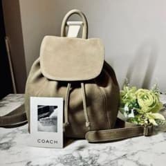 OLD COACH 90s イタリア製 ソノマ ヌバックレザー ケア用品付のサムネイル
