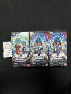 は*う様 新品未開封　ドラゴンボール　フュージョンワールド　３BOX　テープカッ ヨドバシ産 ドラゴンボール フュージョンワールド 3BOX テープカット