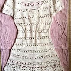 INGNI GWのみ値下げ！♡レース編みニットワンピース♡重ね着のサムネイル