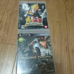 ＰＳ３ドラゴンズドグマ、ドラゴンボール２本セットのサムネイル