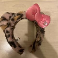 USJ ヒョウ柄キティちゃんリボンカチューシャのサムネイル
