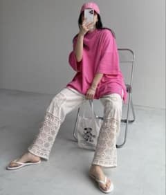 vintage like lace pants ヴィンテージライクレースパンツのサムネイル