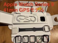 Apple Watch Series 9 41mm GPSモデル ブラックバンドのサムネイル