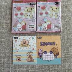 BT21 Magnet Collection Gum SHOOKY Magnet Sheet 2-Piece Set