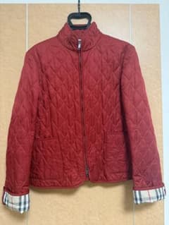 BURBERRY LONDON キルティングジャケット レッド Lのサムネイル