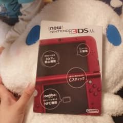 Newニンテンドー3DS LL メタリックレッド 動作良好！のサムネイル