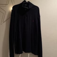Ralph Lauren ハーフシップ　プルオーバー　 ネイビー