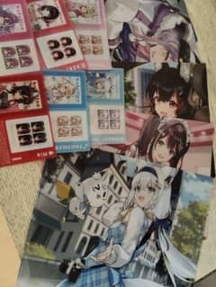 ホロライブクリアファイル全6種＆クリアシート全6種のサムネイル